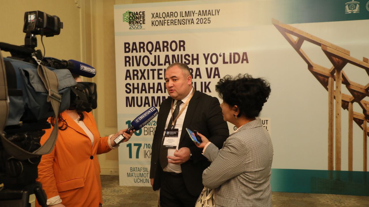 Toshkent arxitektura-qurilish universitetida xalqaro konferensiya bo'lib o'tdi